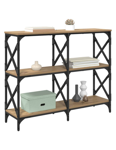 Tavolo consolle Rovere artigianale 100 x 28 x 80,5 cm
