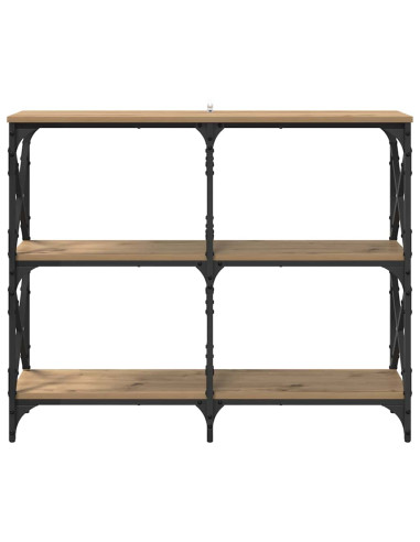 Tavolo consolle Rovere artigianale 100 x 28 x 80,5 cm