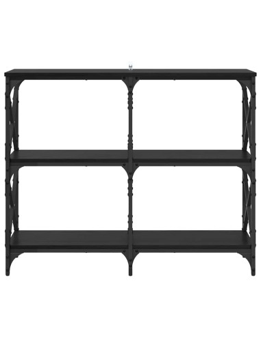 Tavolo consolle Rovere Nero 100 x 28 x 80,5 cm