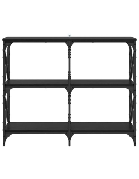 Tavolo consolle Rovere Nero 100 x 28 x 80,5 cm