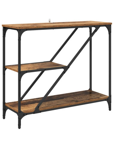Tavolo consolle Legno vecchio 88,5 x 30 x 75 cm
