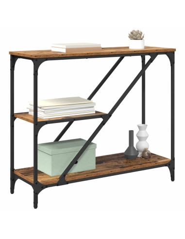 Tavolo consolle Legno vecchio 88,5 x 30 x 75 cm