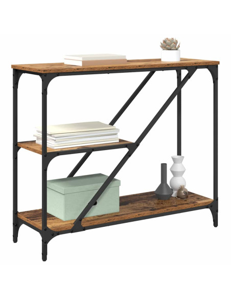 Tavolo consolle Legno vecchio 88,5 x 30 x 75 cm