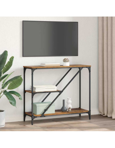 Tavolo consolle Legno vecchio 88,5 x 30 x 75 cm