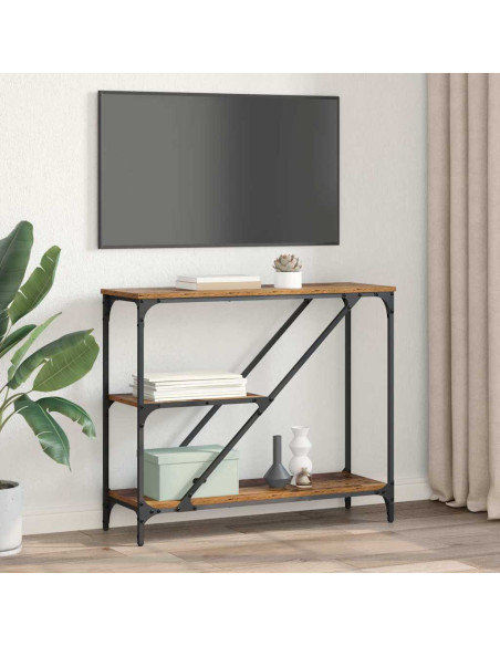 Tavolo consolle Legno vecchio 88,5 x 30 x 75 cm