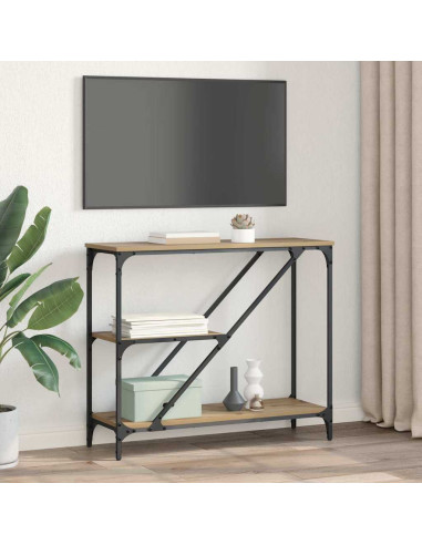 Tavolo consolle Rovere artigianale 88,5 x 30 x 75 cm