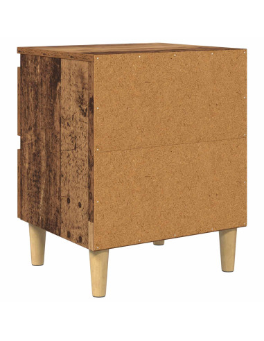 Armadietto per letto con cassetto Legno vecchio 40 x 35 x 50 cm