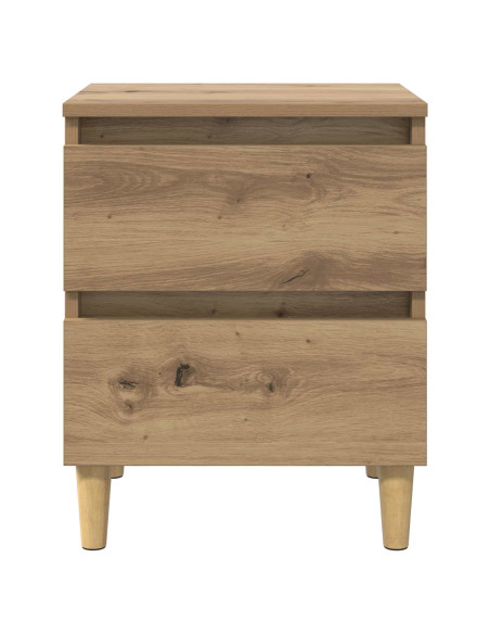 Armadietto per letto Rovere artigianale 40 x 35 x 50 cm