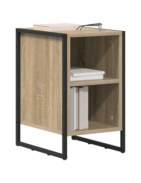 Comodino Sonoma 39.5 x 30 x 50 cm Legno multistrato