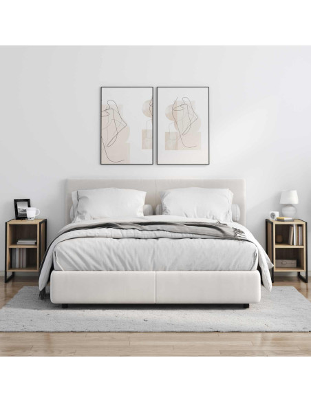 Comodino Sonoma 39.5 x 30 x 50 cm Legno multistrato