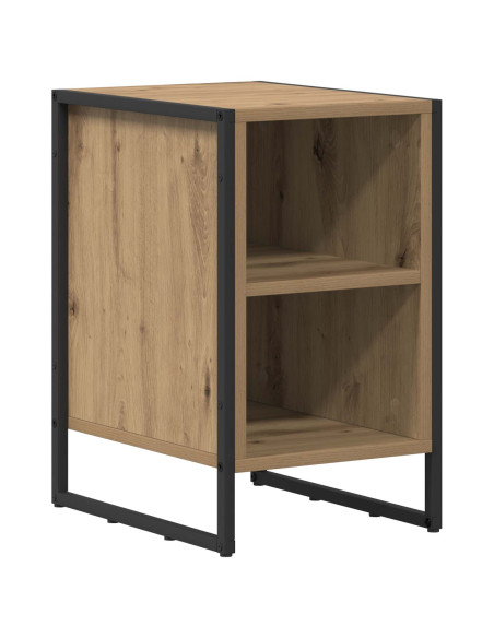 Comodino Rovere Artigianale 39.5 x 30 x 50 cm Legno multistrato