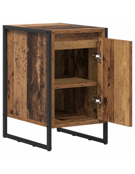 Comodino Legno vecchio 39,5 x 30 x 50 cm Legno multistrato