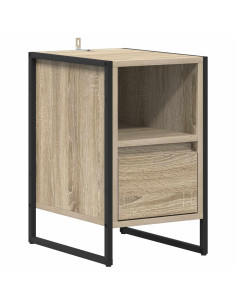 Comodino Sonoma 39,5 x 30 x 50 cm Legno multistrato 2