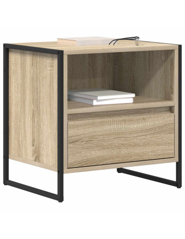 Comodino Sonoma 50 x 39,5 x 50 cm Legno multistrato