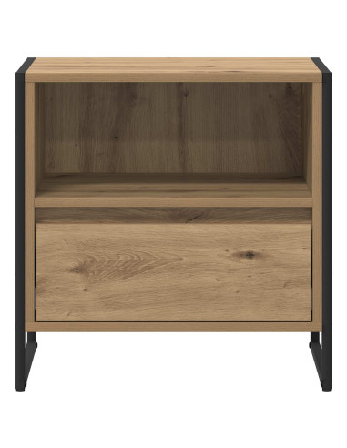 Comodino Rovere Artigianale 50 x 39,5 x 50 cm Legno multistrato