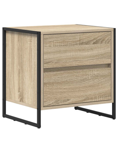 Comodino Sonoma 50 x 39.5 x 50 cm Legno multistrato