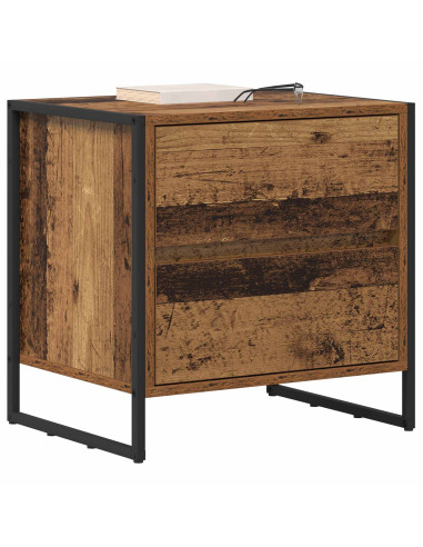 Comodino Legno vecchio 50 x 39.5 x 50 cm Legno multistrato