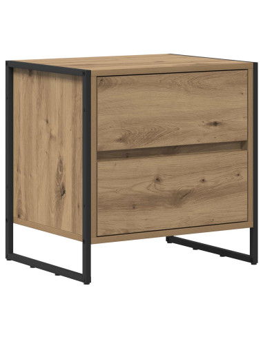 Comodino 2 pcs Rovere Artigianale 50 x 39.5 x 50 cm
