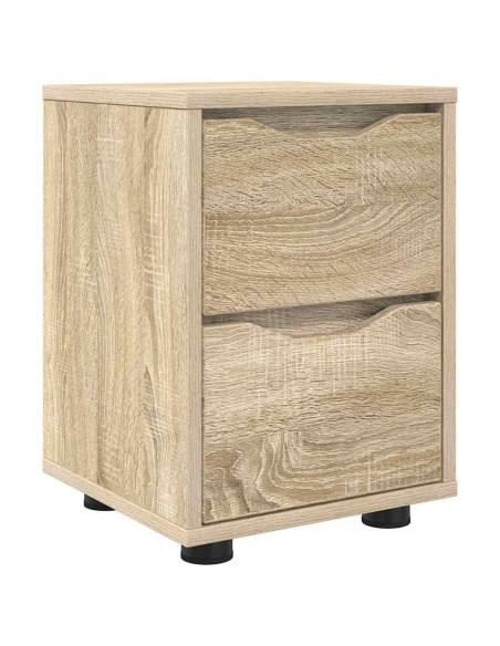 Comodino Rovere Sonoma 30,5 x 30 x 43 cm Legno multistrato