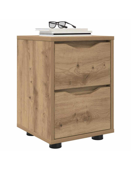 Comodini 2 pcs Rovere artigianale 30,5 x 30 x 43 cm