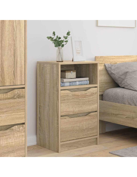 Comodini 2 pcs Rovere Sonoma 40 x 30 x 467 cm Legno multistrato