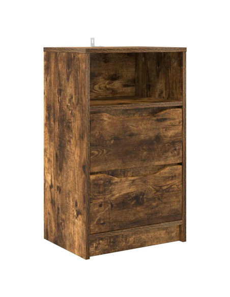 Comodino Rovere fumé 40 x 30 x 467 cm Legno multistrato