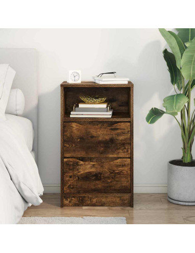 Comodino Rovere fumé 40 x 30 x 467 cm Legno multistrato