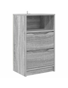 Comodino Grigio Sonoma 40 x 30 x 467 cm Legno multistrato 2