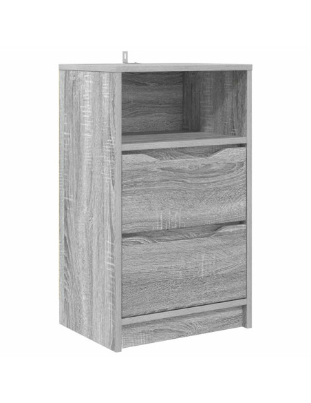 Comodino Grigio Sonoma 40 x 30 x 467 cm Legno multistrato
