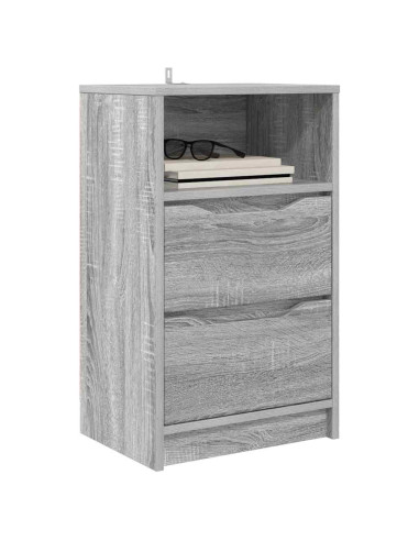 Comodino Grigio Sonoma 40 x 30 x 467 cm Legno multistrato