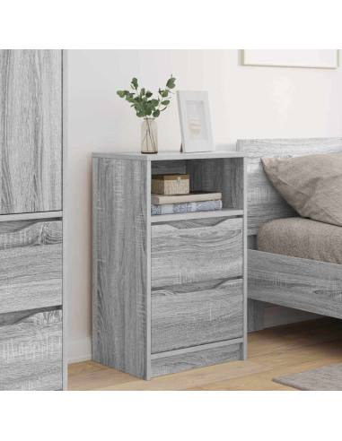 Comodini 2 pcs Grigio Sonoma 40 x 30 x 467 cm Legno multistrato
