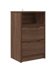 Comodino Rovere Marrone 40 x 30 x 467 cm Legno multistrato 2