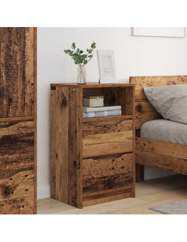 Comodini 2 pcs Legno vecchio 40 x 30 x 467 cm Legno multistrato