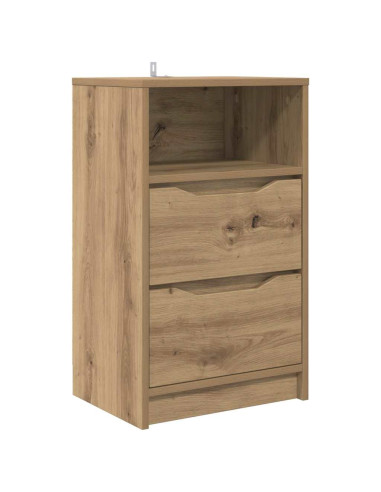 Comodino Rovere artigianale 40 x 30 x 467 cm Legno multistrato