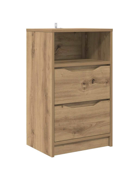 Comodino Rovere artigianale 40 x 30 x 467 cm Legno multistrato