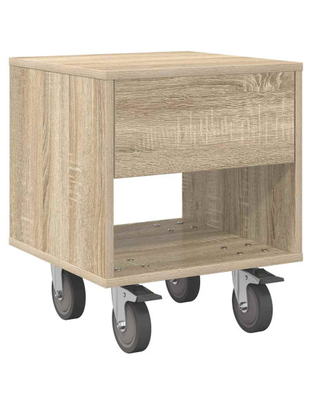Comodino 2 pcs Rovere Sonoma 40,5 x 40 x 48 cm