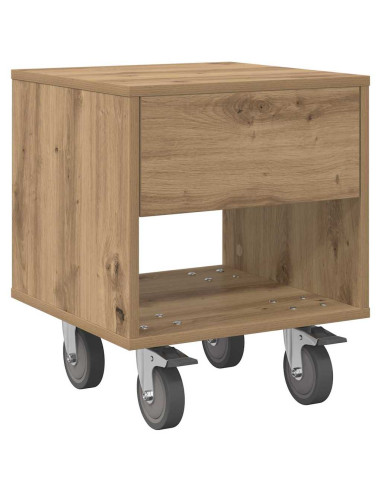 Comodino 2 pcs Rovere artigianale 40,5 x 40 x 48 cm