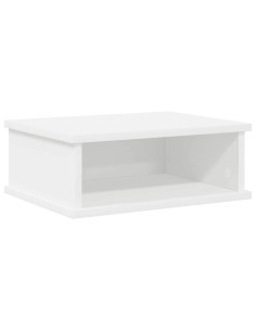 Comodino Bianco 40 x 31 x 15 cm Legno multistrato 2
