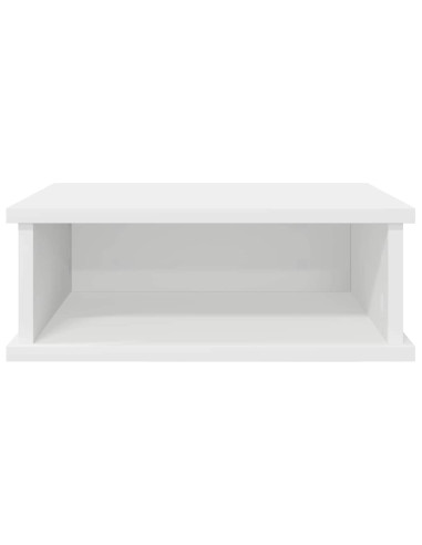 Comodino Bianco 40 x 31 x 15 cm Legno multistrato