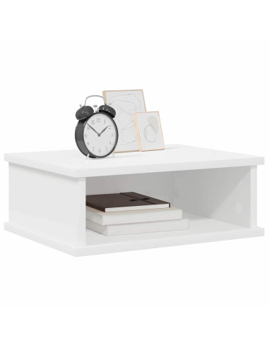 Comodino 2 pcs Bianco 40 x 31 x 15 cm Legno multistrato