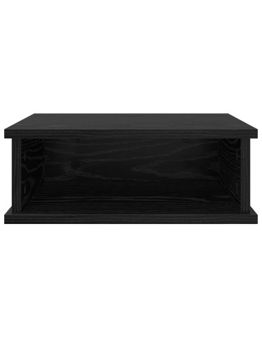 Comodino Rovere Nero 40 x 31 x 15 cm Legno multistrato