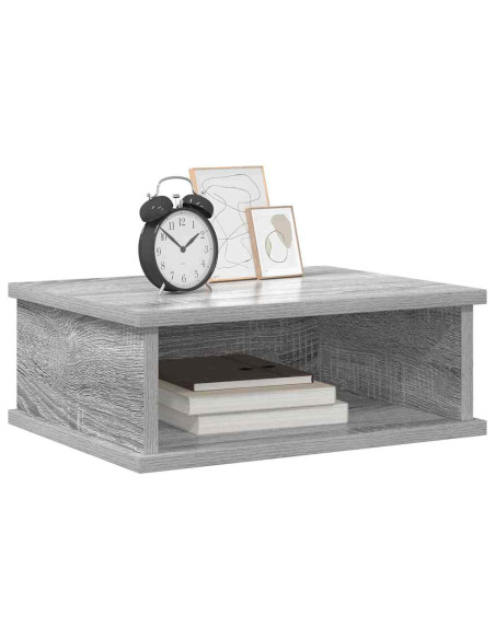 Comodino 2 pcs Grigio Sonoma 40 x 31 x 15 cm Legno multistrato