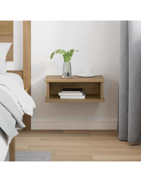 Comodino Rovere artigianale 40 x 31 x 15 cm
