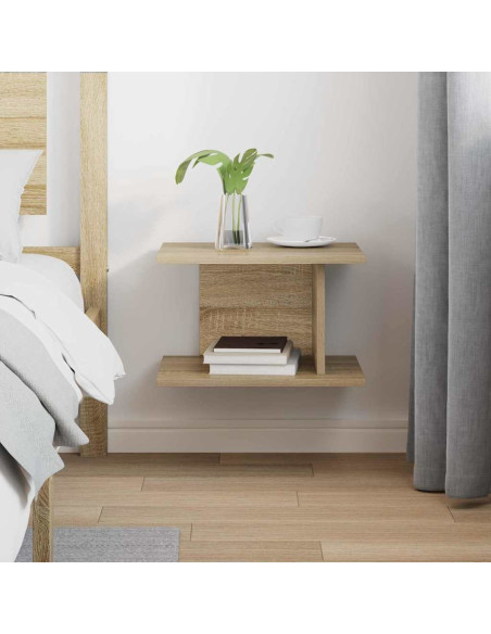 Comodino Rovere Sonoma 40 x 30 x 25 cm Legno multistrato