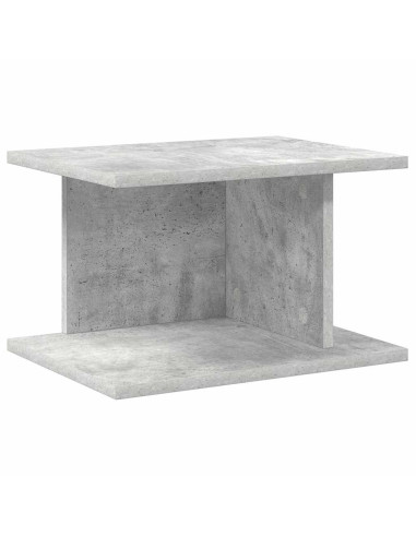 Comodino Grigio cemento 40 x 30 x 25 cm Legno multistrato