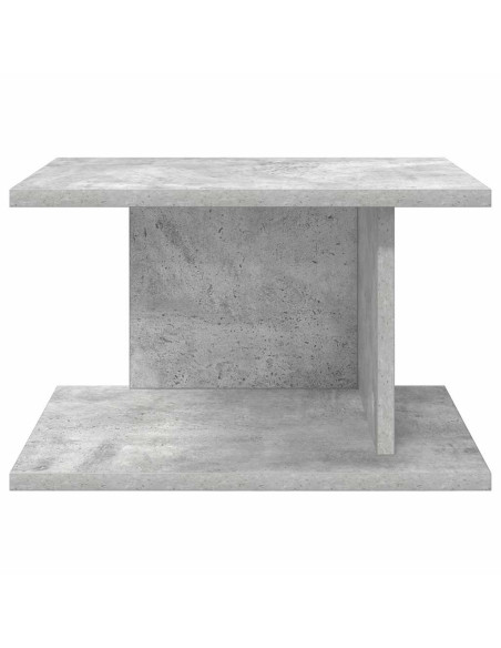 Comodino Grigio cemento 40 x 30 x 25 cm Legno multistrato