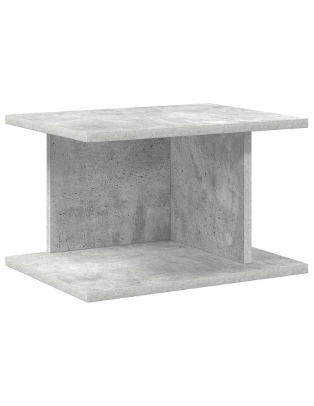 Comodino 2 pcs Grigio cemento 40 x 30 x 25 cm Legno multistrato