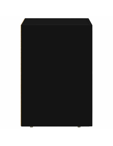 Comodino Nero 29,5 x 33,5 x 50 cm Legno multistrato