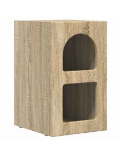 Comodino Rovere Sonoma 29,5 x 33,5 x 50 cm Legno multistrato 2