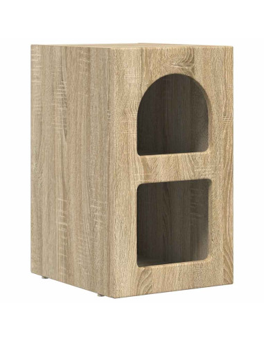 Comodino Rovere Sonoma 29,5 x 33,5 x 50 cm Legno multistrato